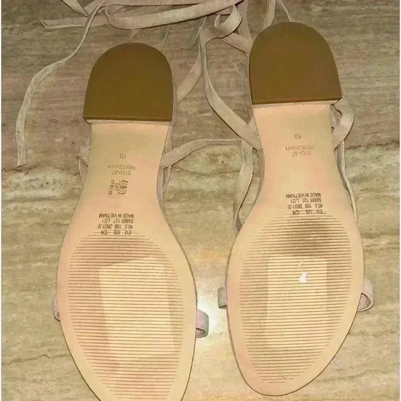 NEW Stuart Weitzman Anita Suede Sandal Size 10 - Picture 7 of 10